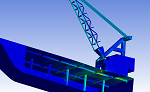 Offshore Vessel Monitor Data to FEM