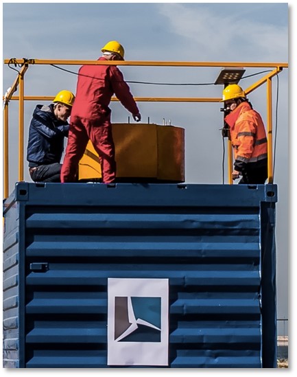 VizionZ Engineering Foundation Demonstration Site Port of Rotterdam