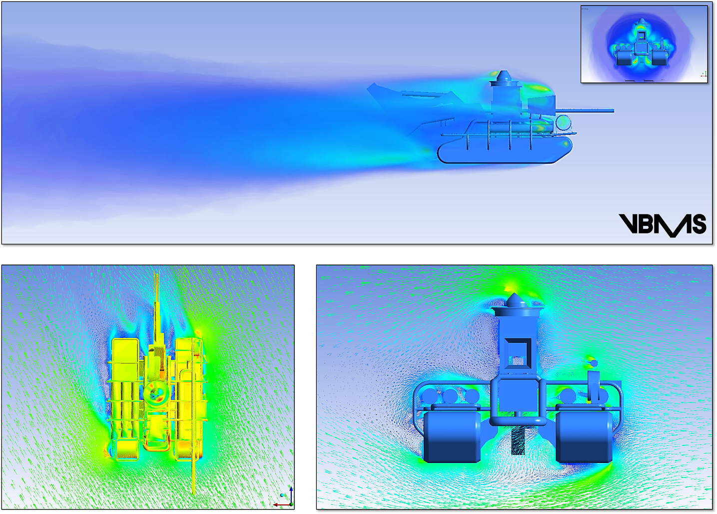 CFD Parametric Study Subsea Equipment Vizualization