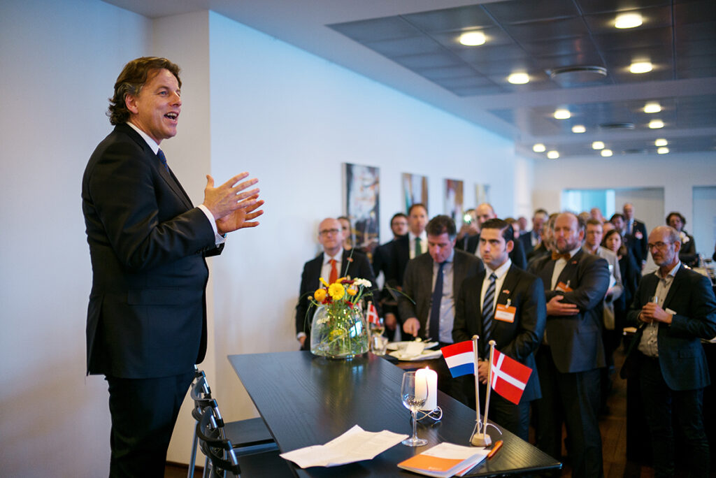 Discussion panel on offshore wind during the trade mission