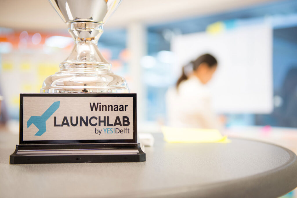 YES!Delft LaunchLab trophy