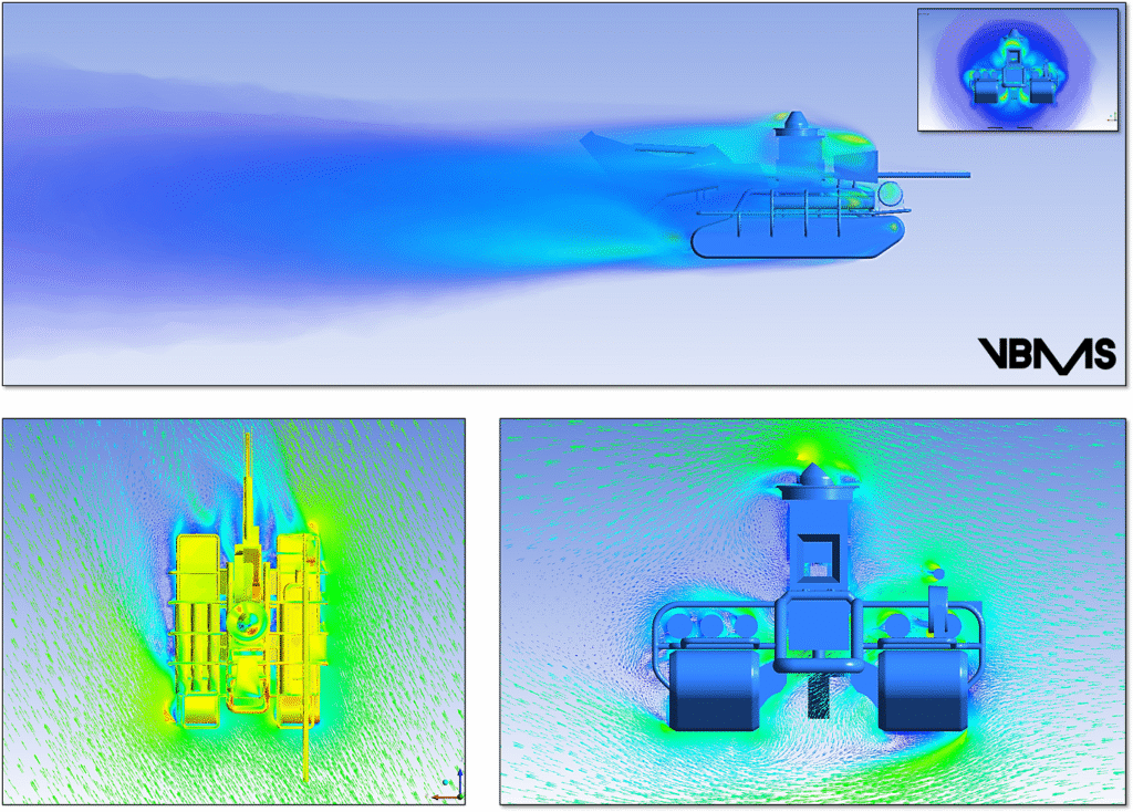 CFD Parametric Study Subsea Equipment Visualization